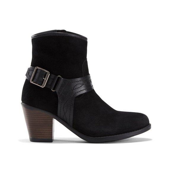 Earth Shoes - Earth Lina Arlington leather heeled boot size 7.5